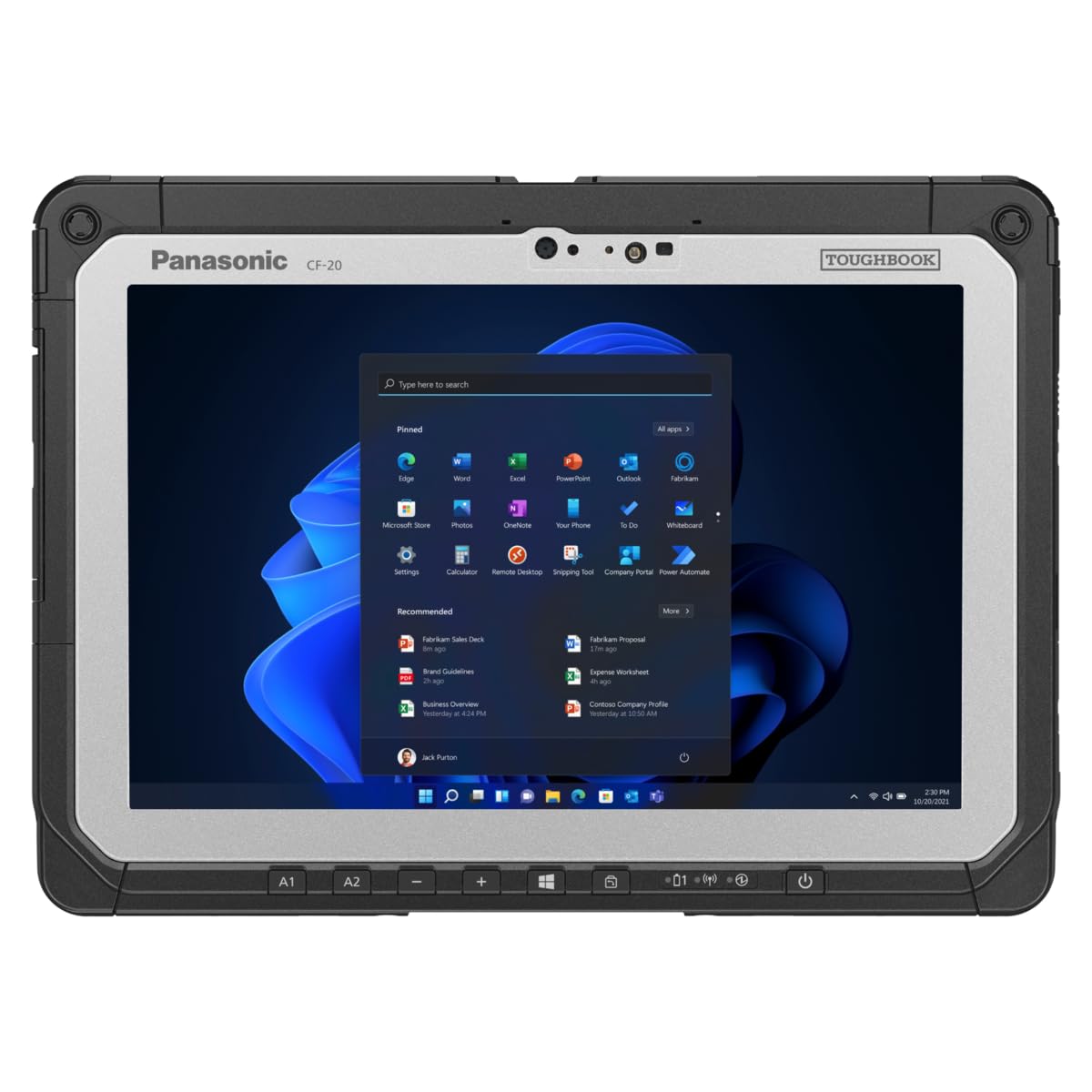 CF-20 MK2 i5-7Y57 10.1" 256GB 8GB 4G LTE Win 11