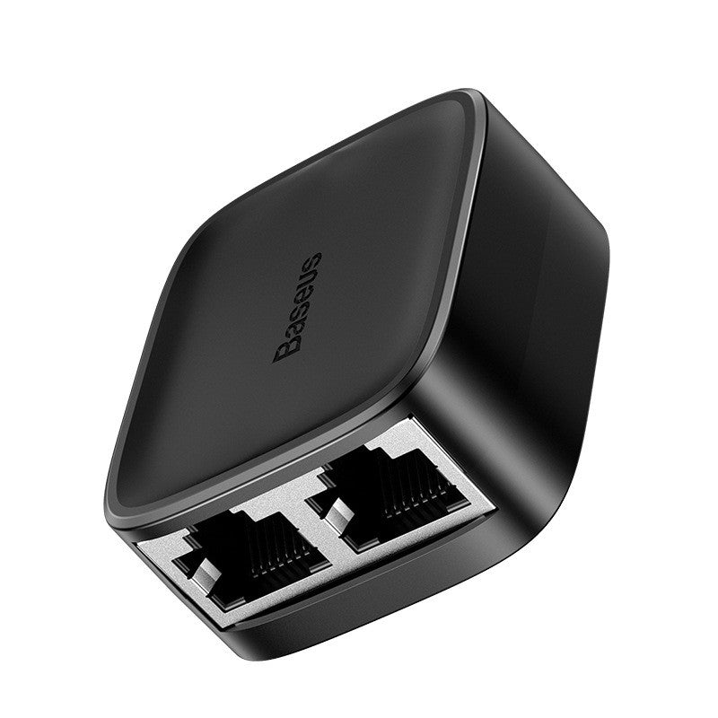 2-Port Ethernet Network Splitter Hub