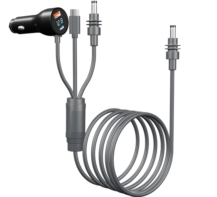 Outcamp 3-in-1 DC Power Cable for Starlink Mini | USB-C, DC & Cig Plug | Australia