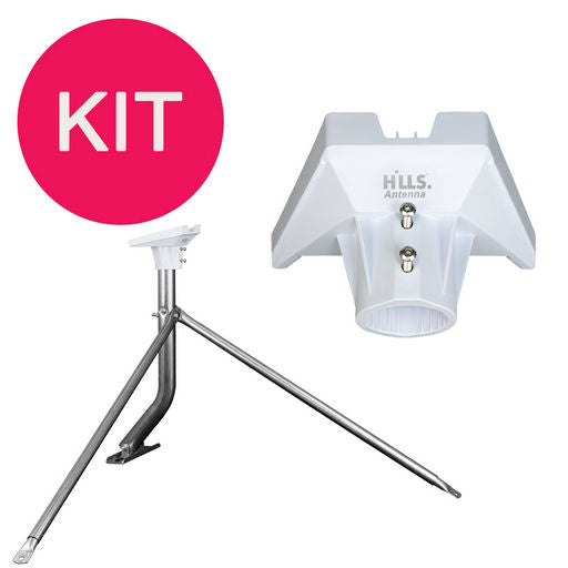 STARLINK GEN3 SATELLITE DISH HEAVY-DUTY TIN ROOF MOUNT KIT