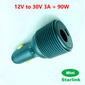 Starlink Mini 2-in-1 Car Adapter - 135W DC Step-Up + USB-C PD 45W | 12V Cigarette Lighter
