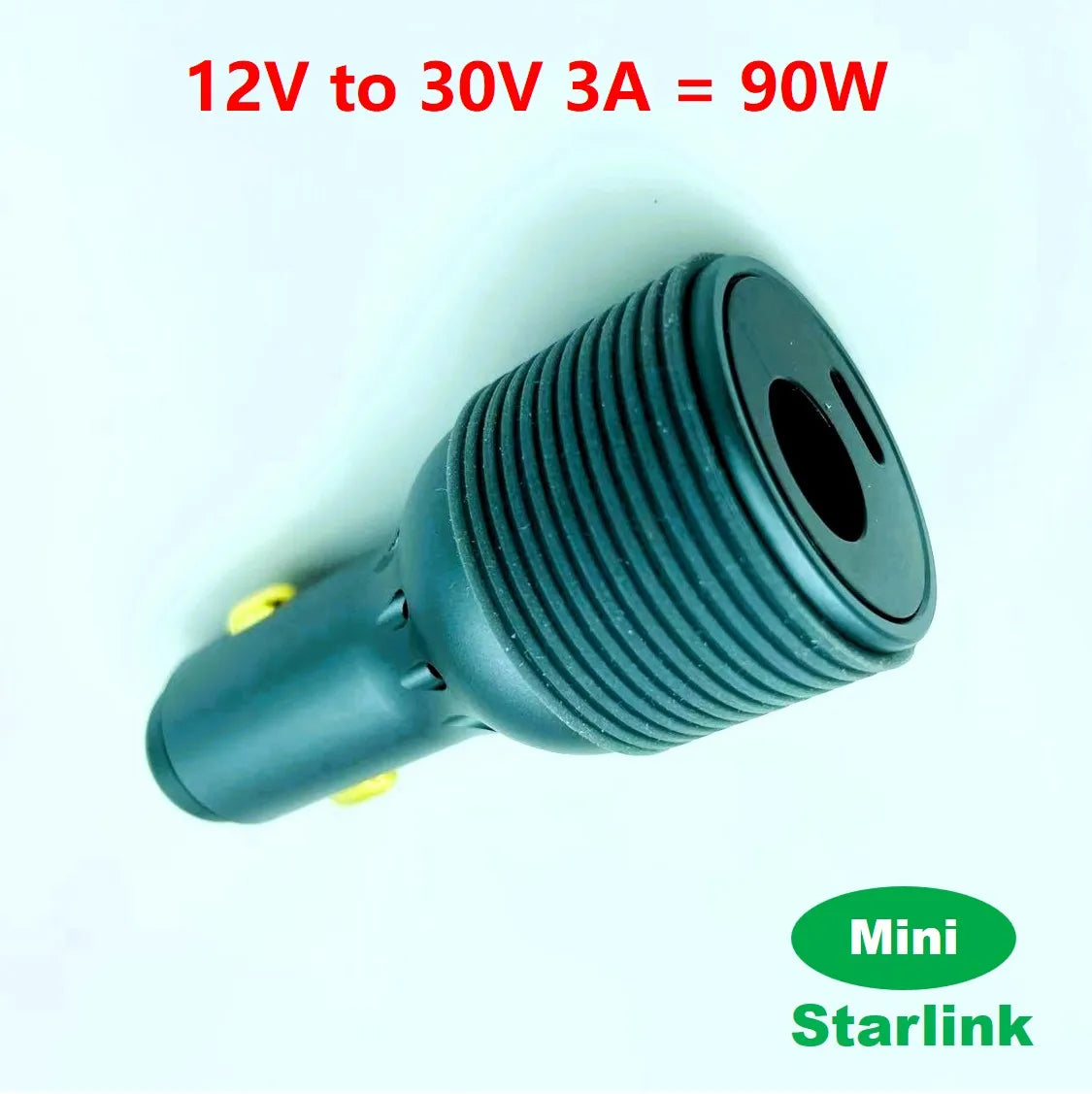 Starlink Mini 2-in-1 Car Adapter - 135W DC Step-Up + USB-C PD 45W | 12V Cigarette Lighter