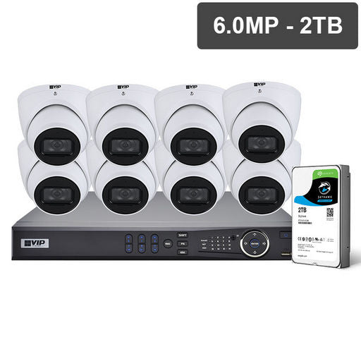 8 CHANNEL 6MP PRO AI IP KIT - VIP