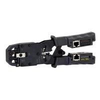 Crimping Tool with LAN Tester for RJ45/RJ11  Modular Plugs