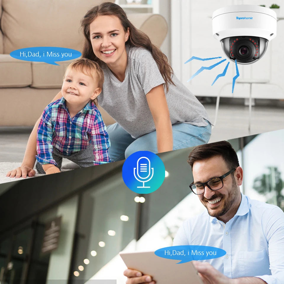 8CH 4K NVR Kit H.265 CCTV Security Camera System with 8MP Audio 5MP Vandal-Proof Dome POE IP Cameras Video Surveillance Set