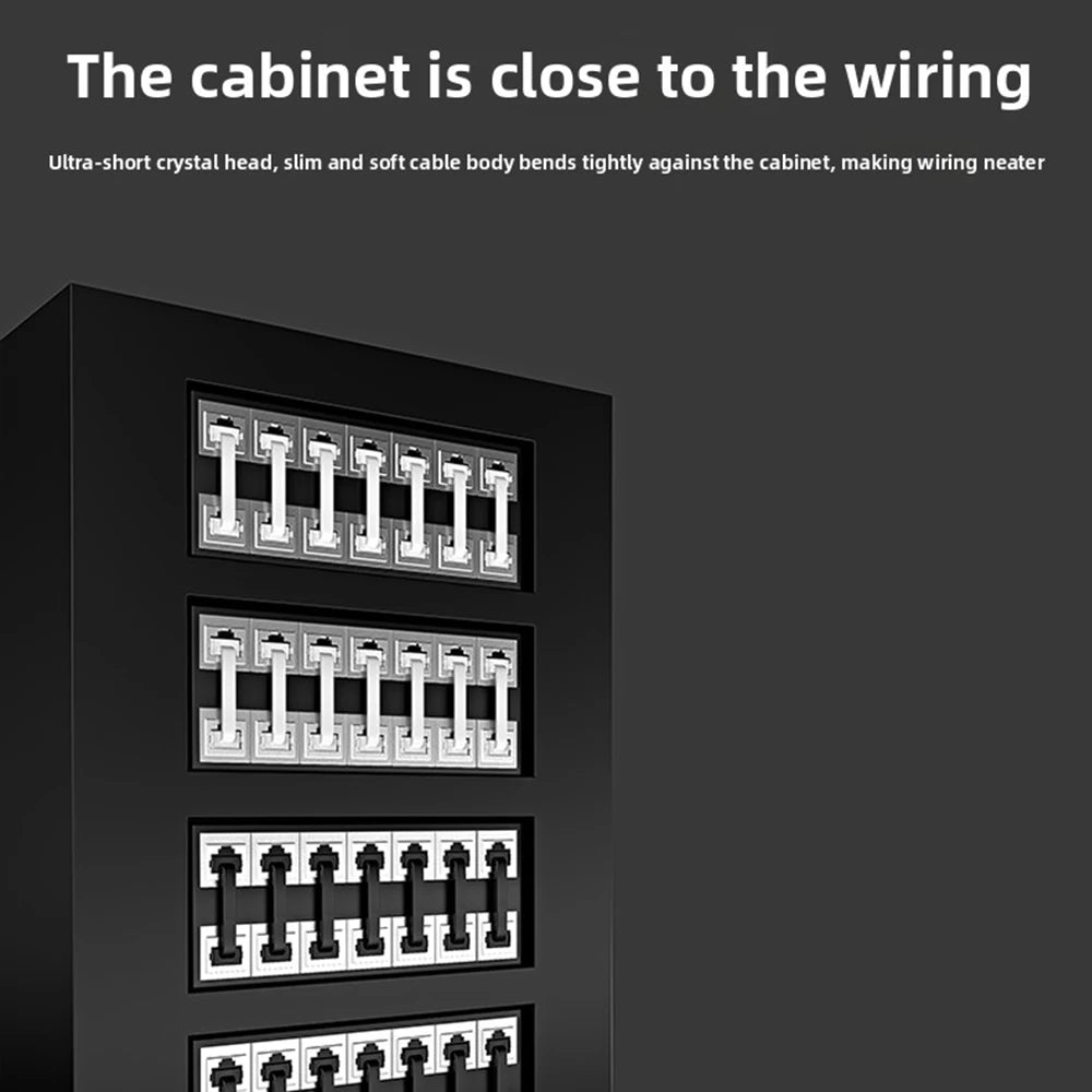 0.1M/0.15M/0.2M/0.3M0.5M Cat 6 Flat Ethernet Cable