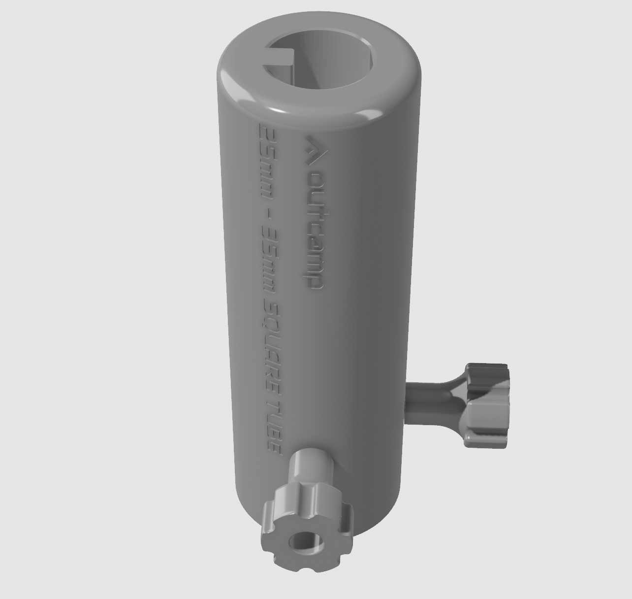 Outcamp Square Tube Pole Mount for Starlink | 4WD & Camping | Australia