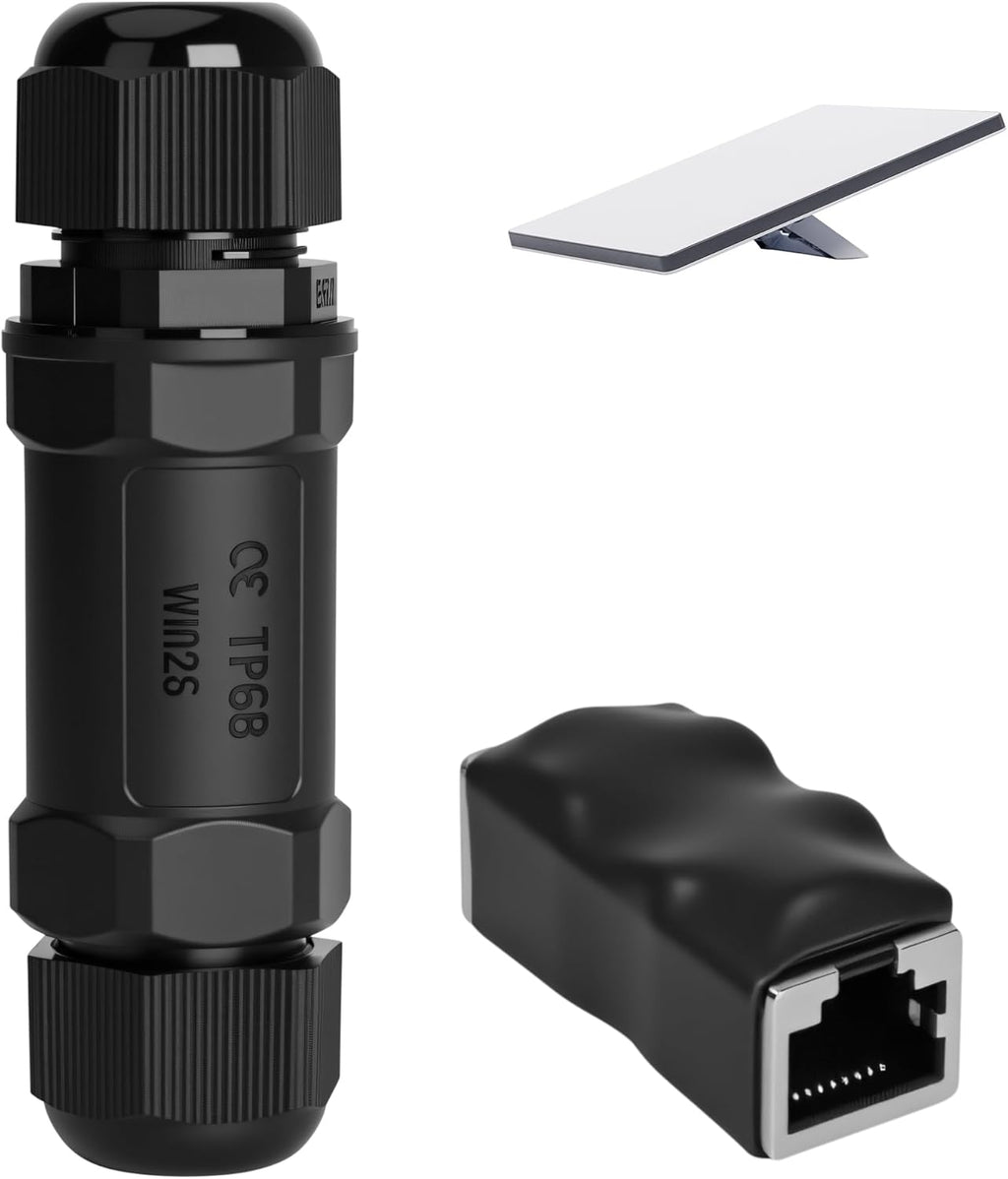 RJ45 Coupler IP68 CAT8/7/6/5E