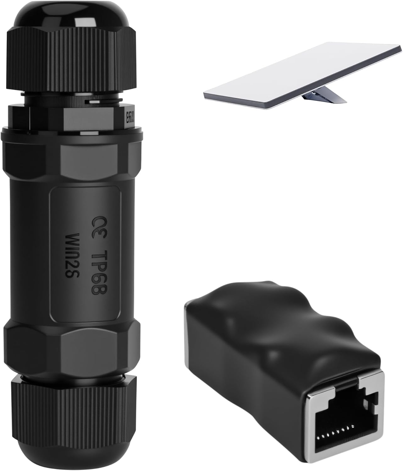 RJ45 Coupler IP68 CAT8/7/6/5E