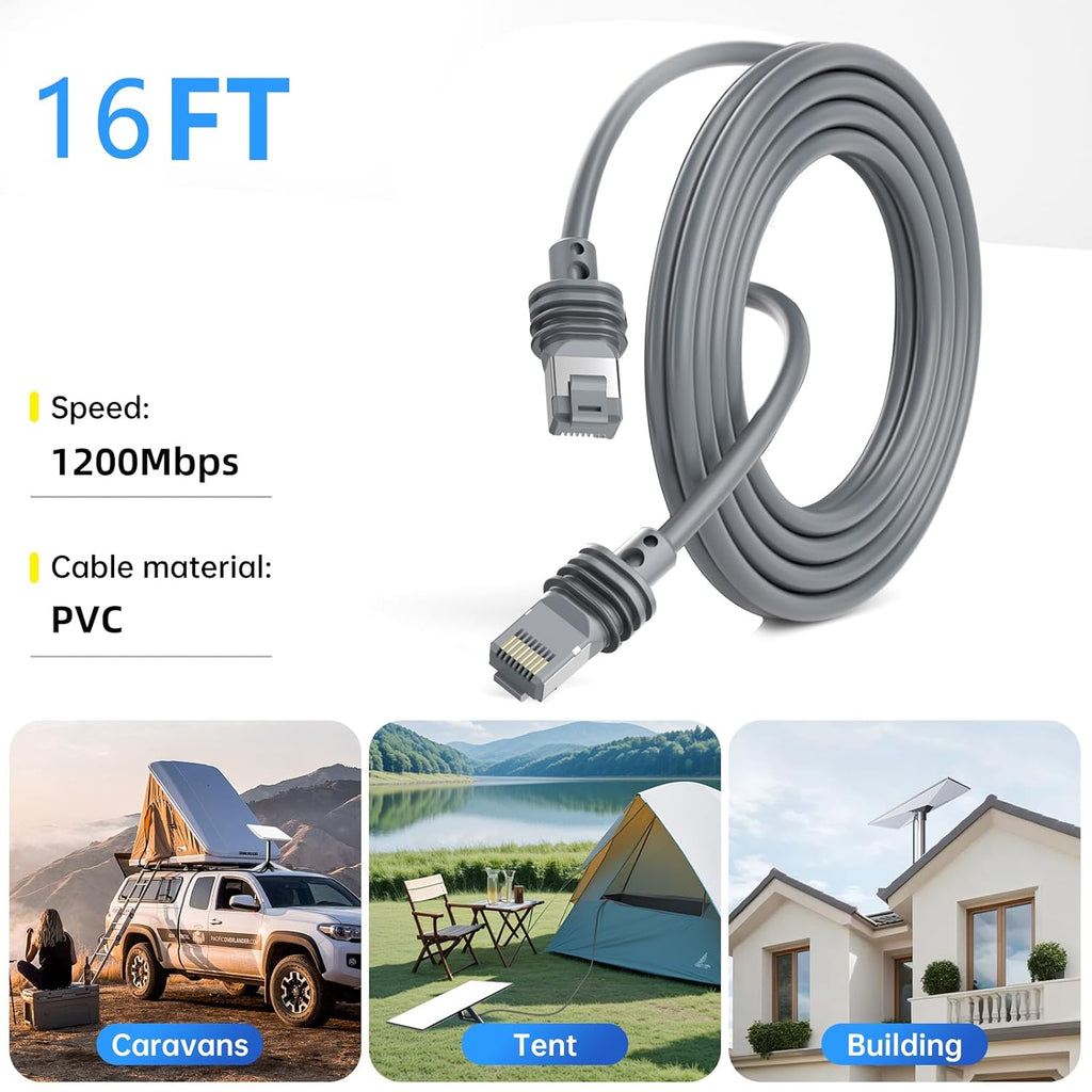 Starlink Gen 3 Ethernet Cable 5M Waterproof