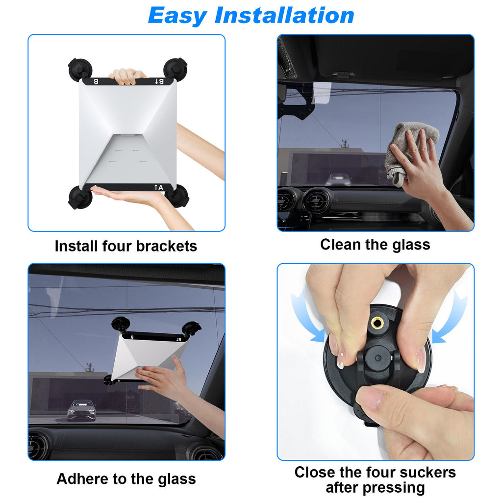 Suction Cup Mount Starlink Mini Black/White
