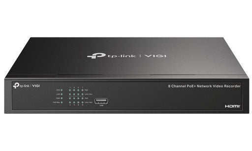 TP-Link VIGI NVR1008H-8P 8 Channel PoE+ Network Video Recorder