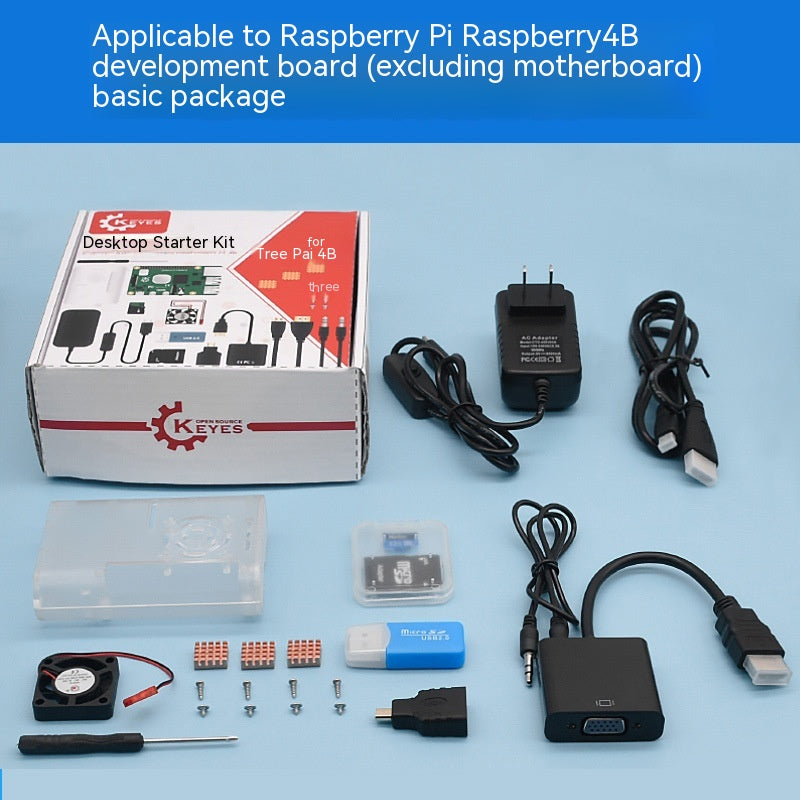 Raspberry Pi 4B Mainboard Power Basic Kit