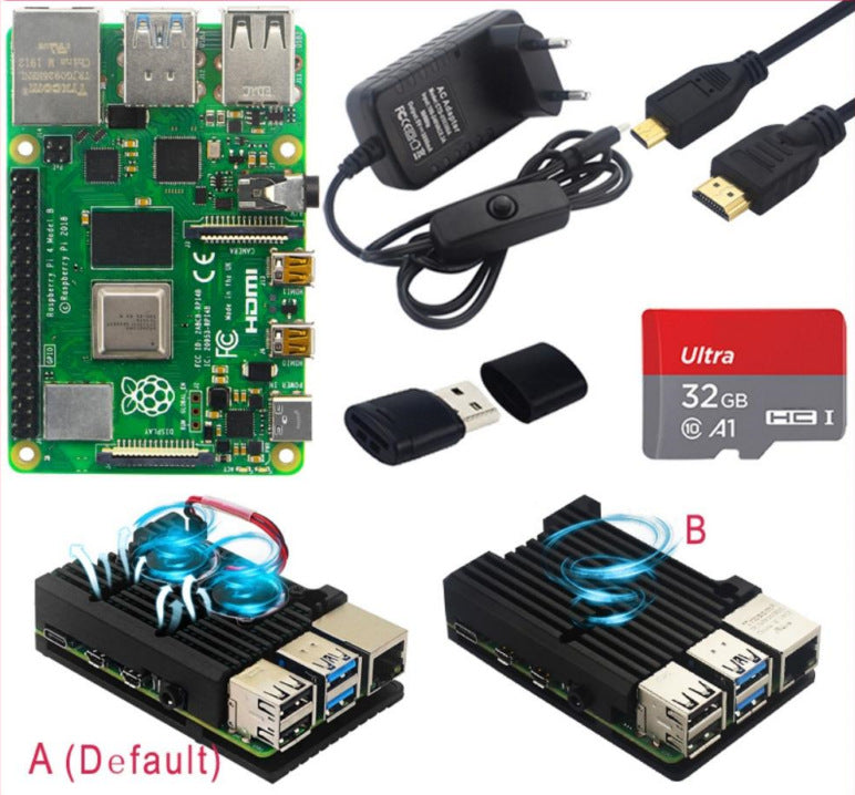Raspberry Pi 4B Onboard Development Kit